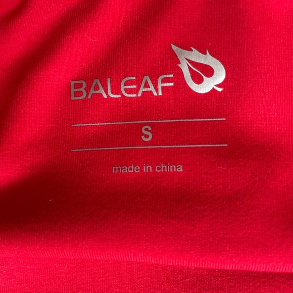 Red Baleaf Bike Shorts - Picture 2 of 3